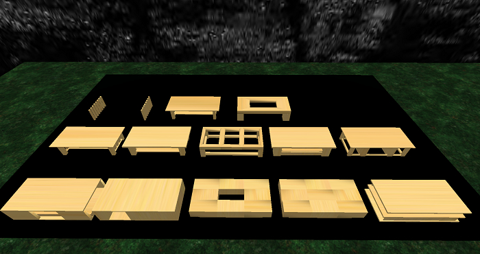 Coffee table Builder Pack