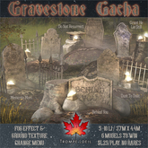 Trompe Loeil - Gravestone Gacha Dust To Dust