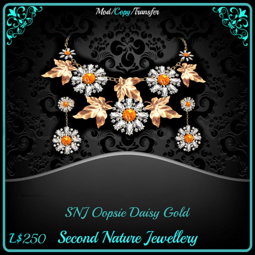 SNJ Oopsie Daisy Set Gold (Add & Click!)