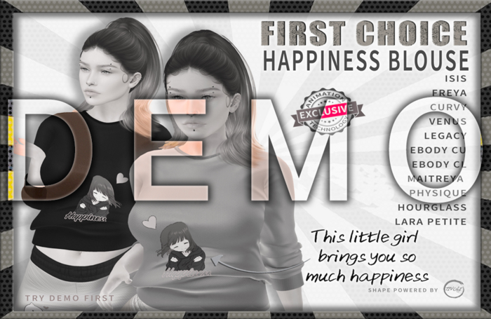 -= Happiness Blouse - DEMO =-