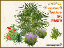 PLANT - Trees and flowers v5 - Menu (1 LI) (Full perm)
