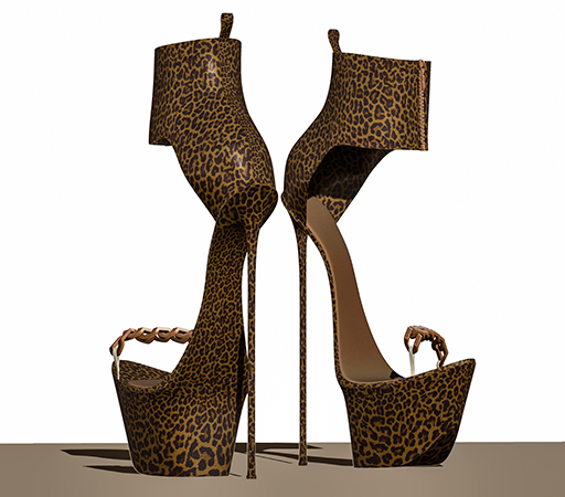 AXE-KUPRA-SHOES MICOL FANTASY LEOPARD