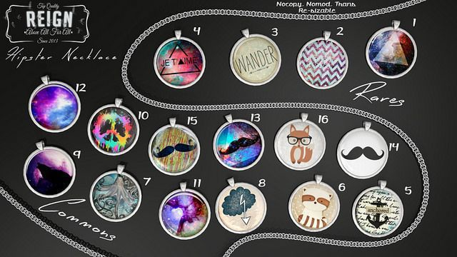 REIGN.- Hipster Necklaces- 9