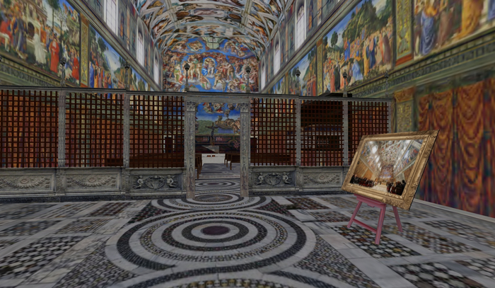 Sistine Chapel at the Vatican (SKY)