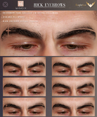 EGX. Rick Eyebrows
