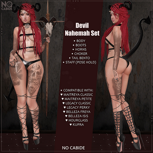 No Cabide :: Devil Nahemah Set (add)
