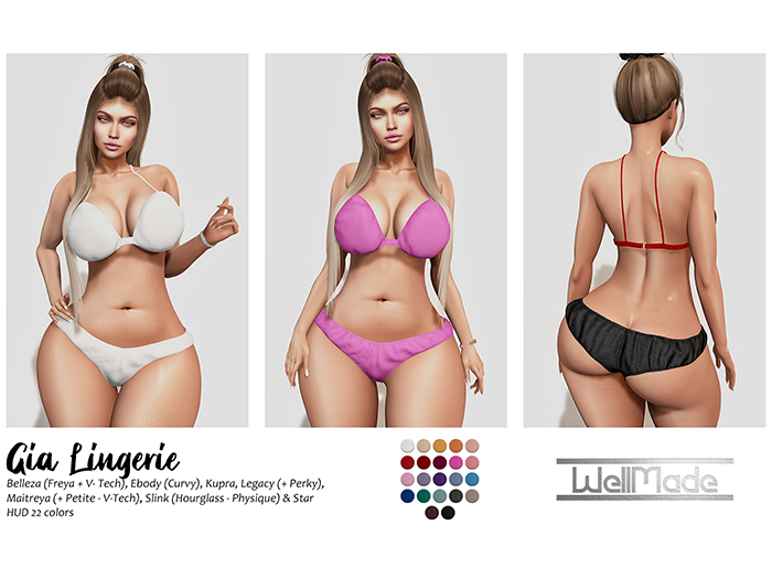 [WellMade] Gia Lingerie