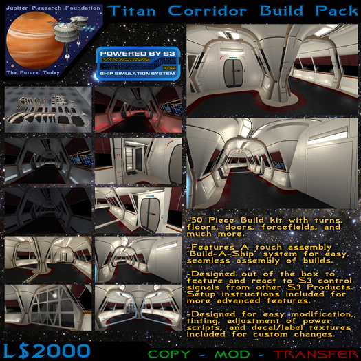 [JRF] Build - Titan Corridor Build Pack
