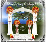 ..CM..Autumn Wedding Ceremony Set (add to unpack)