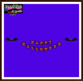 Halloween - Happy Halloween Bats Banner