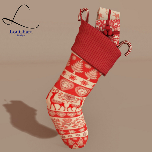 LouChara Christmas Stocking 6 