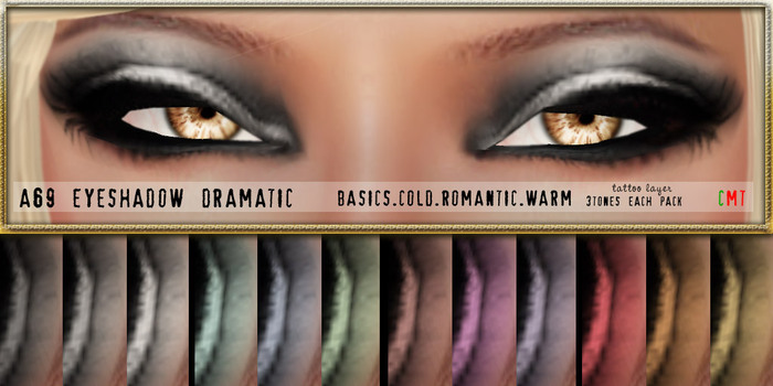 A69-Eyeshadow Dramatic FATPACK