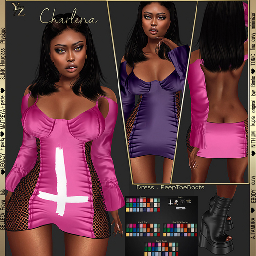 .:-->> YELIZ <<--:.  *CHARLENA* - HUD -