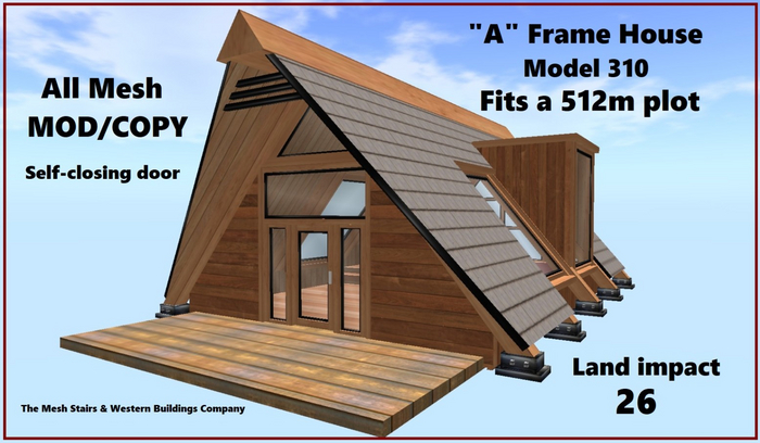 A frame House  Model 310 26Li