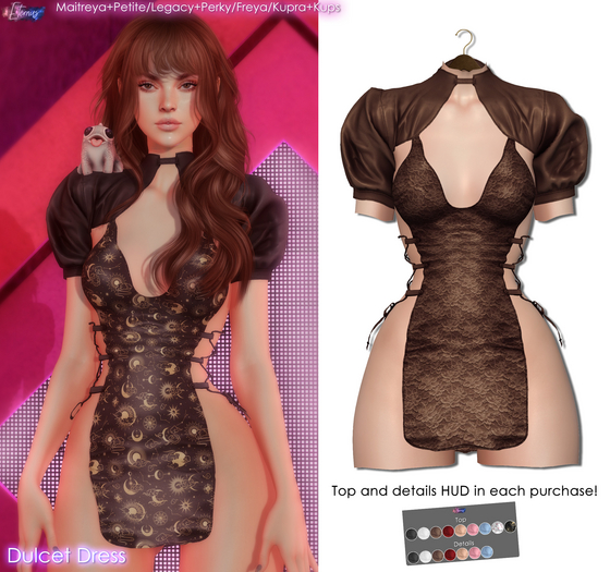 [Eternus] Dulcet Dress Chocolate