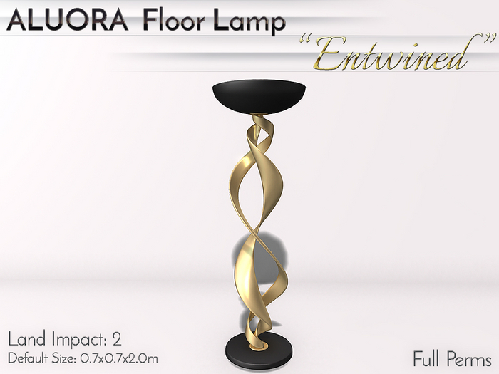 ALUORA Floor Lamp "Entwined" - Full Perms