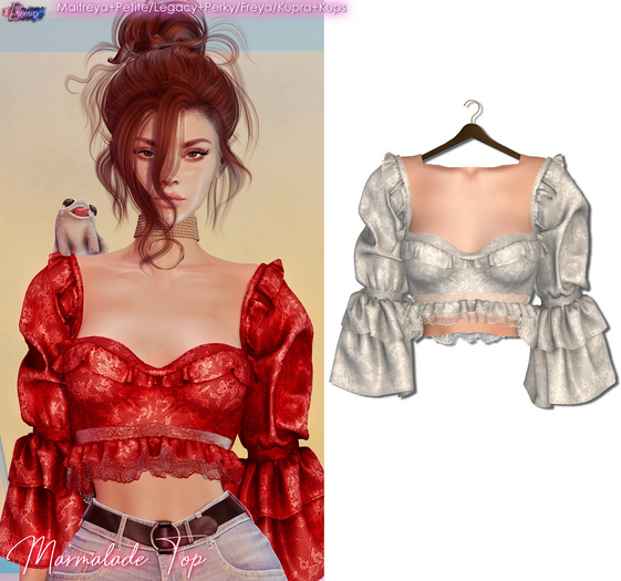 [Eternus] Marmalade Top White