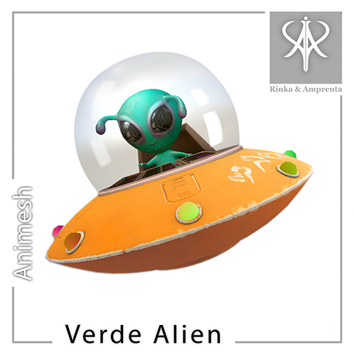 RINKA&AMPRENTA - Verde Alien Orange