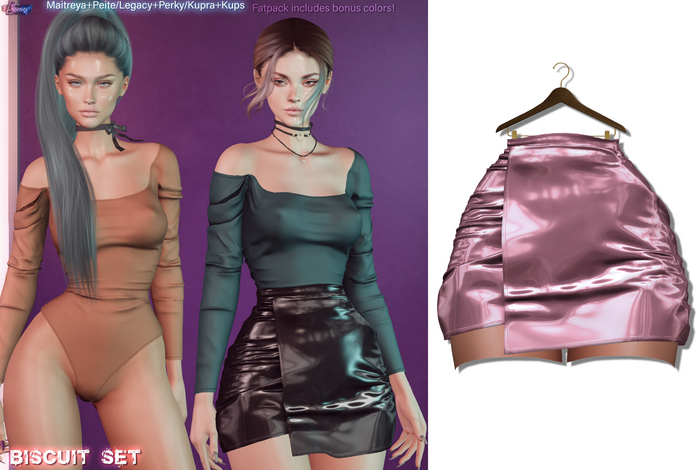 [Eternus] Biscuit Skirt Pink