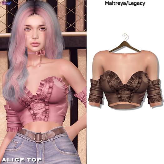 [Eternus] Alice Top (Chocolate)