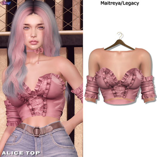 [Eternus] Alice Top (Pink)