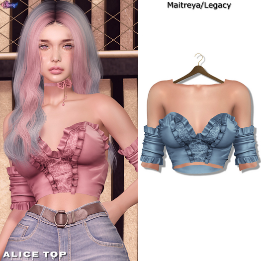 [Eternus] Alice Top (Sky)