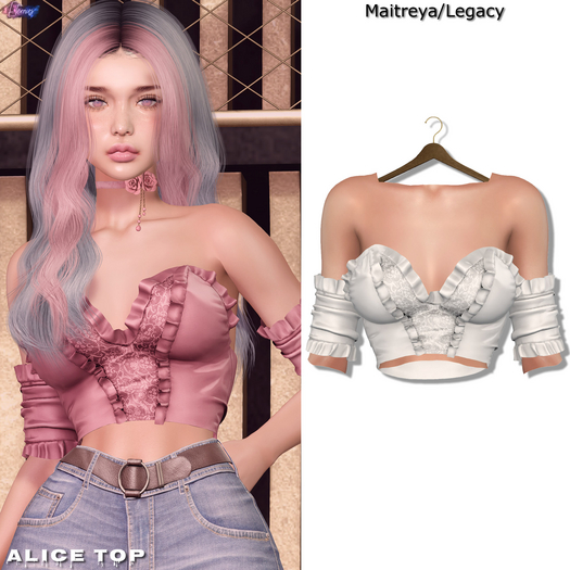[Eternus] Alice Top (White)