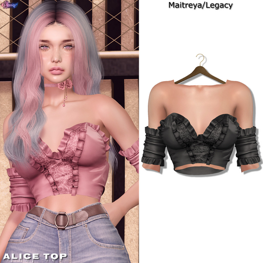 [Eternus] Alice Top (Black)