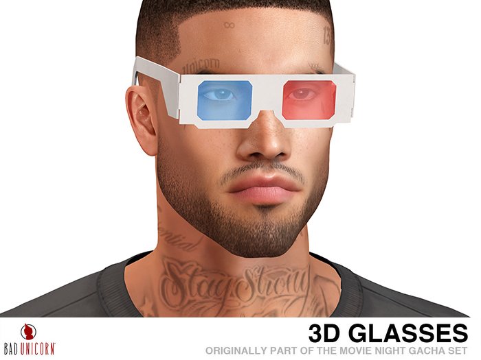 3D Glasses (Previously - Movie Night Gacha Set)