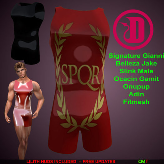 #362 [DomiNation] Short Catsuit Aleksander
