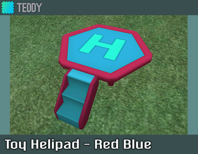 [TT] Toy Helipad - Red Blue