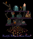 Halloween Treats Display/Giver ~ Happy Halloween!