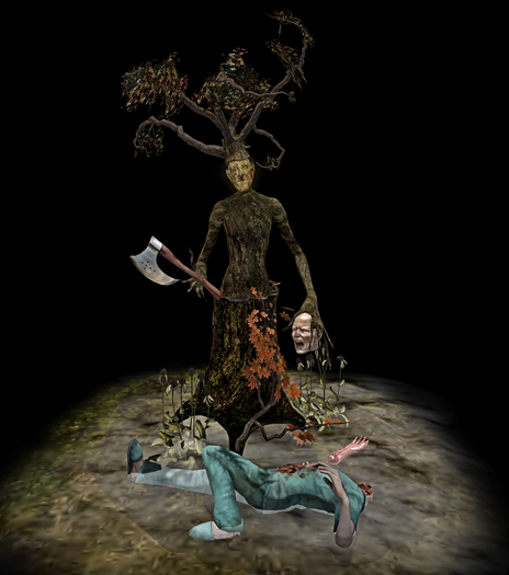 Angry Dryad ~ Happy Halloween!