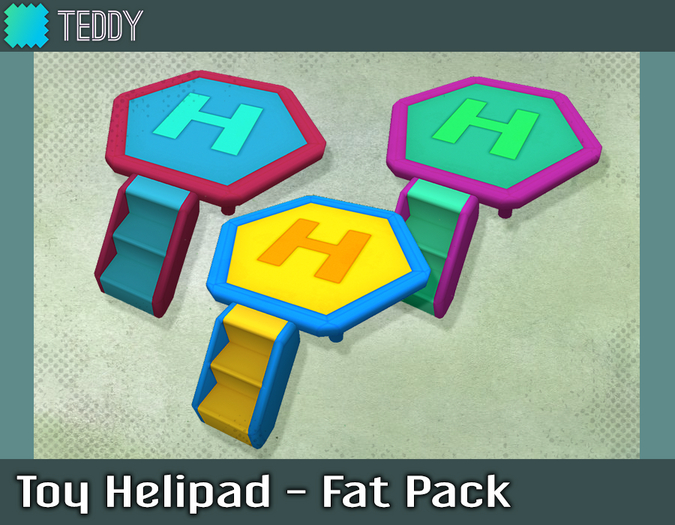 [TT] Toy Helipad - Fat Pack