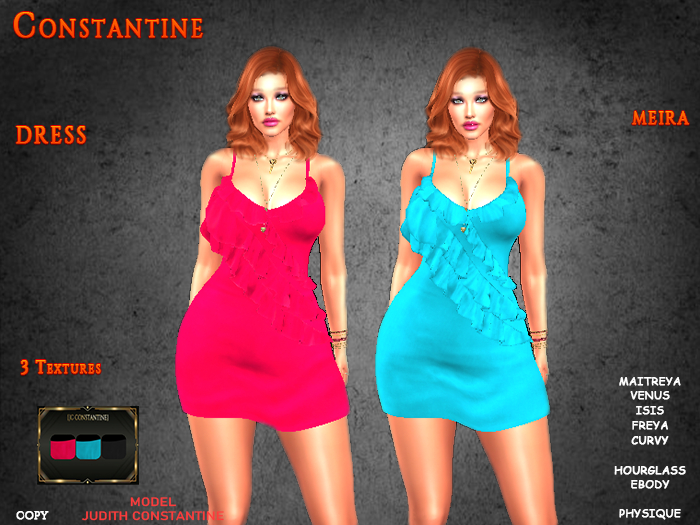 [JC CONSTANTINE] Meira Dress