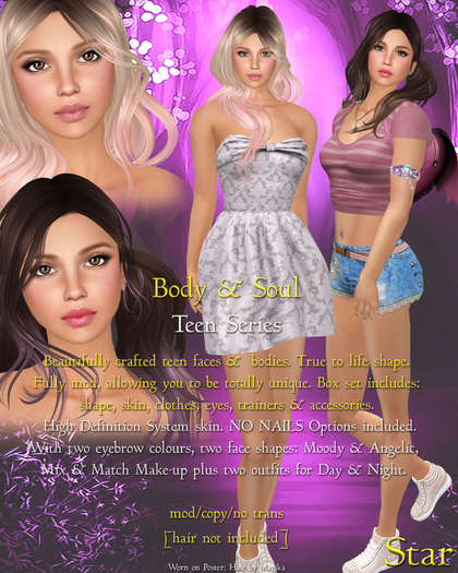 Body & Soul - Complete Avatar - UPDATED Teen Series - Star
