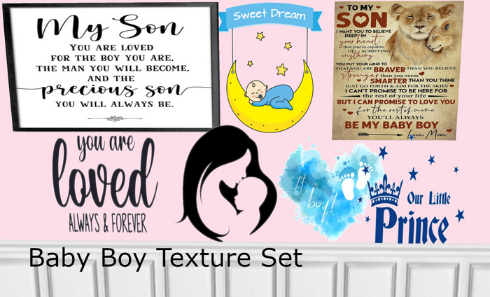 *LM* Baby Boy Texture Set