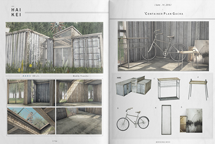 :HAIKEI: Container Plan Gacha / {5}