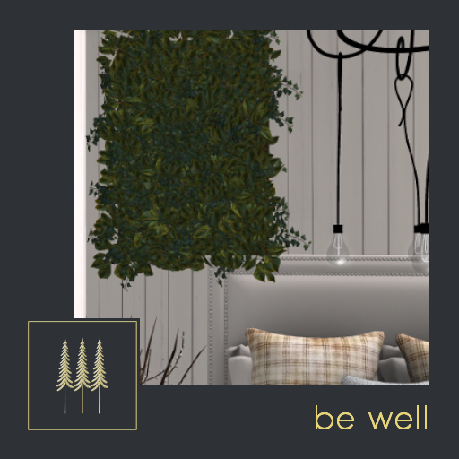 Jadin Emerald. Lafiya Plant Wall - C/M (Wear to Unpack)