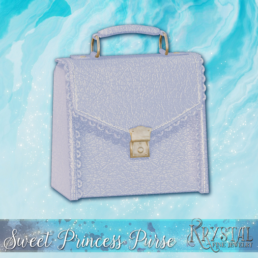 ::: Krystal ::: Sweet Princess - Purse - Periwinkle