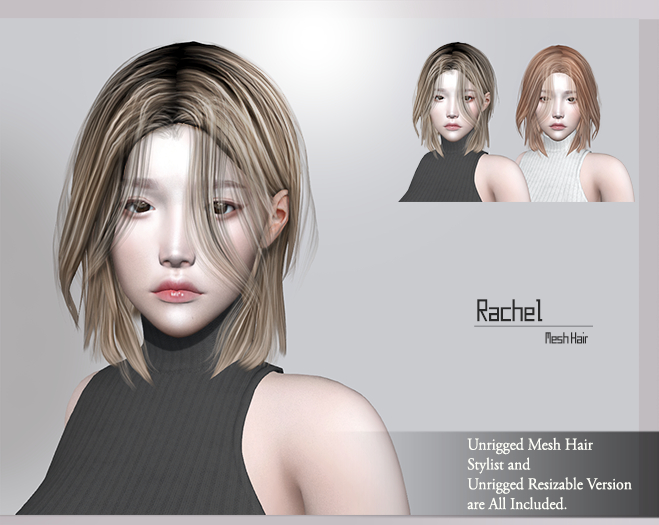 [BAD HAIR DAY] - Rachel - RAINBOW