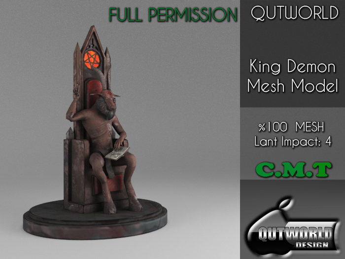 .::QUTWORLD  King Demon Mesh Model ::.FP