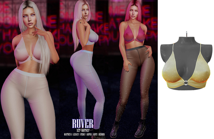 RUVER-Tops :: Britney- Yellow
