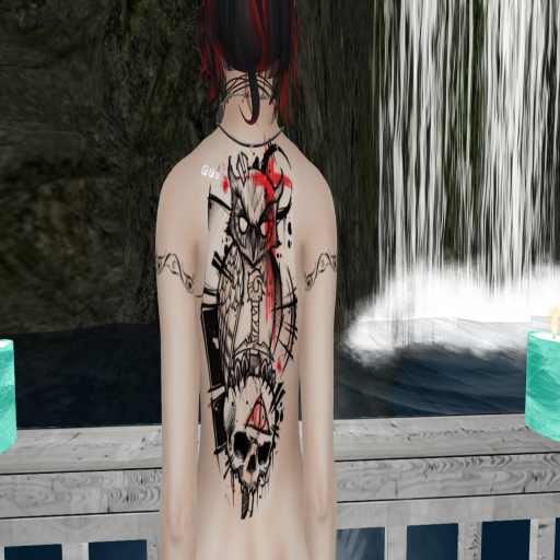 OwlSkull Back Tatt [Boxed]