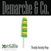 {DM&Co} Twirly Swirly Pop Tropical 12 pack *XeoLife*