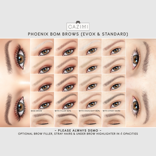 :CAZIMI: Phoenix BOM Brows