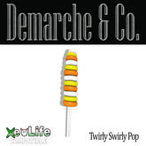 {DM&Co} Twirly Swirly Pop Candy Corn 12 pack *XeoLife* Transferrable