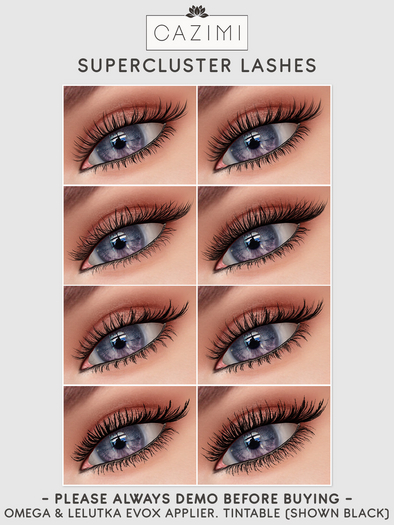 :CAZIMI: Supercluster Lashes