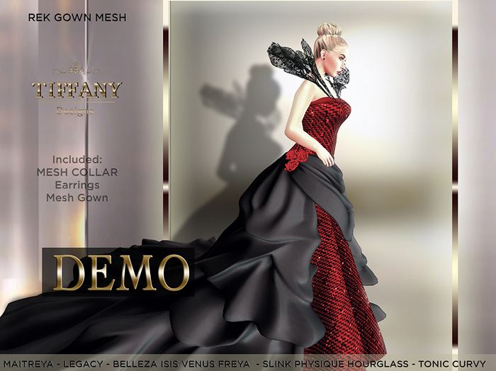 ::TD:: Rek Gown {Mesh} Halloween DEMO