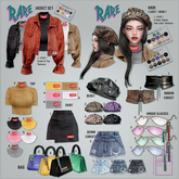 `M.BIRDIE / MiMi look. JacketSet Maitreya RARE HUD COLORS